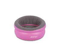 Vango Inflatable Donut Camping Chair - Flocked Inflatable Lounge Chair with Soft PVC Surface, Lightweight & Portable, 120kg Max Load - Ideal for C