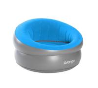 Vango Inflatable Donut Flocked Chair: Blue Colour: Blue
