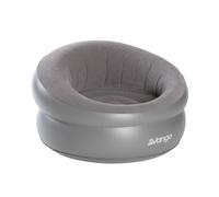 Vango Inflatable Donut Flocked Chair: Grey Colour: Grey