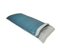 Vango Kanto Single Sleeping Bag, Blanket Sleeping Bag, Dark Blue, Single