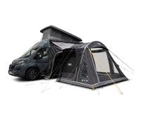 Vango Kela Pro Air Driveaway Awning | Inflatable AirBeam Campervan Awning - Ripstop 6000mm HH with ColourLok | Storm Straps, Dual Action Pump & Steel Rock Pegs Included (Mid (215-255cm))