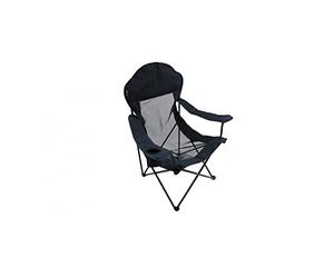Vango Laguna Folding Camping Chair with Cooling Mesh Back and Drinks Holder for Picnics, Garden, Beach, Fishing