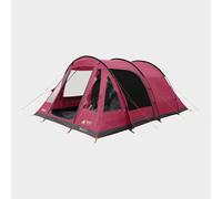 Vango Icarus 500 Deluxe 5 Man Tent with 2 Bedrooms & Porch Area, Waterproof, Easy to Pitch, Tunnel Design, Ideal for Family Camping Trips & Festivals, 2000mm HH (Pink)