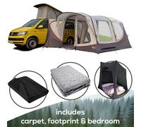 VANGO MAGRA AIR LOW SHADOW GREY VW CAMPERVAN DRIVEAWAY AWNING 180cm - 195cm