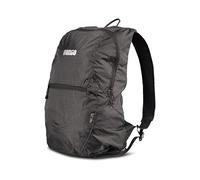 Vango Pac 25L Packable Backpack - Lightweight Foldable Hiking & Travel Rucksack, 200D Ripstop Nylon Daypack with AirMesh Straps & Stuff-Sack Storage (Black)