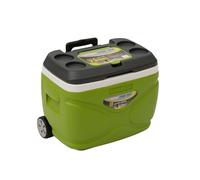 Vango Pinnacle Cool Box Cooler Ice Box | Highly Insulated, Portable, Leakproof, Durable, Ice Rentention, Food Safe - Camping, Fishing, Beach, Festival, Picnic (30L Wheelie)