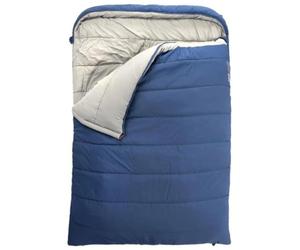 Vango Polaris Kingsize Sleeping Bag - Extra-Large Double Camping Sleeping Bag, Polair® Lining, ThermoLock Pro Insulation, 3-Season Warm & Cosy, Square Shape with Hood