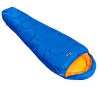 Vango Saturn 250 Single Sleeping Bag for Adults [Amazon Exclusive], 2 Season, Mummy Design Holds Insulation, Smaller Pack Size for Camping Trips, Festivals, Outdoors, Atlantic Blue