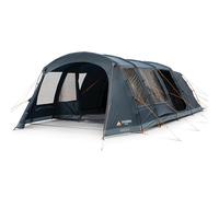 Vango Savannah 600XL Family Tent Package - 6 Person Poled Camping Tent with Built-In Awning, 4000mm Waterproof Fabric, Midnight Queen Bedrooms & Groundsheet Protector Included