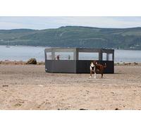 Vango Airbeam Windbreak - 5 Panel - Elements Proshield Shadow Grey