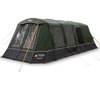 Vango Sherwood Air 400XL Inflatable 4-Man Family Tent with Awning - 5000mm Waterproof AirBeam Camping Tent, King-Size Darkened Bedrooms & Groundsheet Protector