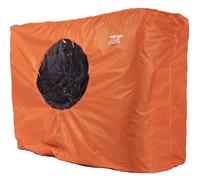 Vango Storm Shelter 800, Bright Orange Emergency Shelter with Reflective Tape, Highly Visible, Waterproof Group Survival Tent for 8 People