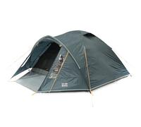 Vango Tay Tent with Porch and Darkened Bedroom, Compact, Lightweight, Dome, Easy to Pitch, Backpacking, Festivals, Wild Camping, Hiking, 3000mm HH (Deep Blue, 400 (4 Person))