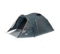 Vango Tay Tent with Porch and Darkened Bedroom, Compact, Lightweight, Dome, Easy to Pitch, Backpacking, Festivals, Wild Camping, Hiking, 3000mm HH (Deep Blue, 300 (3 Person))
