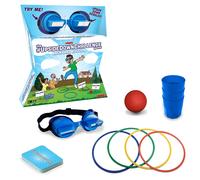 Vango The UpsideDownChallenge Game for Family & Kids - Complete Fun Challenges with Upside Down Goggles - Hilarious Fun Game for Game Night & Parties