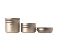 Vango ACVTITANM000003 Titanium 3 Piece Cook Set Size: one size