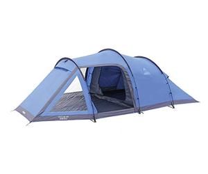 Vango Venture 450 Tunnel Tent for 4 People [Amazon Exclusive] with Large Porch Living Area - Waterproof