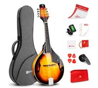 Vangoa Mandolin Instrument A Style Sunburst Acoustic Mandolin for Begi