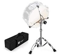 Vangoa Snare Drum Stand Adjustable, Lightweight Double Braced Tripod, with 420D Oxford Carrying Bag, Fit 10''-15'' Drums