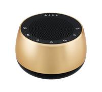 Vangoa Tibetan Singing Bowls Machine - 9 Sound Bowls for Yoga, Meditation, Mindfulness, Healing, Chakra Healing and Stress Relief, Timer and Memory Features, Gold Bronze