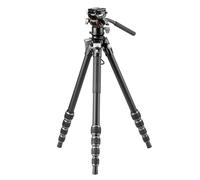 Vanguard ALTA Pro 3VLT 235AV10 Aluminium Closed Bridge Video Travel Tripod | With semi-sphere, Compact, Video ball joint, Aluminium, Closed: 54 cm, Extended: 148 cm, Holds up to 5 kg