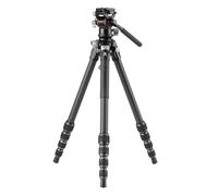 Vanguard Alta Pro 3VLT 235CV10 Carbon Fiber Travel Tripod with Leveling Base and VEO PV-10 Compact Video Head