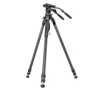 VANGUARD ALTA PRO 3VRL Tripod - 30mm/3-Sections - Carbon - Video Head