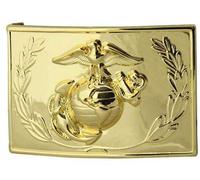 Vanguard MARINE CORPS DRESS BUCKLE - 24K GOLD PLATED WITH EMBLEM AND WREATH