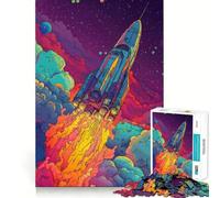 Vanguard Nova Fleet Program Adults 1000 Pieces Puzzle Mind Training Fun Burr Free Clean Cut Pieces Heartwarming Gathering Activity (38x26cm)