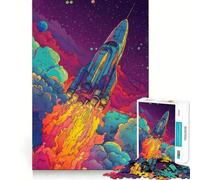 Vanguard Nova Fleet Program Adults 1000 Pieces Puzzle Mind Training Fun Burr Free Clean Cut Pieces Heartwarming Gathering Activity (50x75cm)