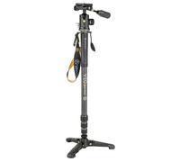 Vanguard VEO 2S CM-264TBP120T Carbon Fibre Monopod w/Tri-Feet & BP-120T Head