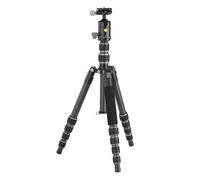 Vanguard VEO 3GO 235CB G2 Lightweight Carbon Fiber Travel Tripod with Ball Head, Smart Phone Holder, Bluetooth Remote, and Tripod Bag