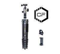 Vanguard VEO 3GO 265HCB Ultra-Tall Carbon Fibre Travel Tripod With Monopod Leg