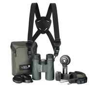 Vanguard Veo ED 1042BDL - Kit of ED 10x42 Binoculars with Harness and Mobile Adapter