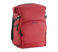 VANGUARD VEO Lite B20L Camera & Everyday Backpack (Red) - Fits Full-Frame Camera with 70-200mm Attached + 3 Lenses, 14" Laptop Storage, Rear & Side Access, Convertible Daypack Design