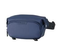 Vanguard VEO Lite W3L Camera & Everyday Waist Pack (Navy) - 3L Capacity, Fits Mirrorless Camera + Accessories, Tripod Strap, Adjustable Wear, Easy-Clean Water-Resistant Design