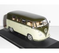 VANGUARDS/ CORGI, VA14502 VOLKSWAGEN TYPE 2 CAMPER (T1), Palm Green and Sand Gr