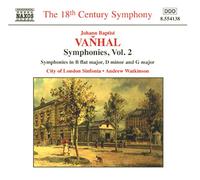 VANHAL: Symphonies, Vol. 2