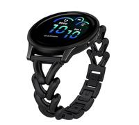 VanHooc 20mm Metal Strap for Garmin Forerunner 170/170 Music/Forerunner 70 | Elegant Slim Metal Chain Bracelet Replacement Strap for Garmin Approach J1/Forerunner 570 42mm/165/165 Music/Vivoactive 6/5