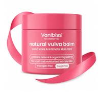 Vanibiss Natural Vulva Balm - Vaginal Moisturizer for Dryness, 2 oz