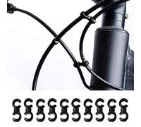 VANICE 10 PCS Bicycle Brake Cable S Clips, Bike Cable Housing Guide Clips
