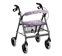 Vanideaoty Hummingbird Floral Walker Accessories Drive Walker Accessories Suitable for Parks, Neighborhoods and Streets