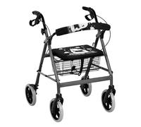 Vanideaoty Spooky Cartoon Rollator Seat and Back Rest Covers Holiday Rollator Walker Seat Back Covers Easy to Install Washable Suitable for Parks