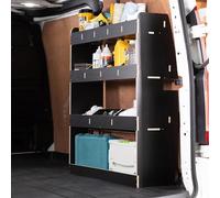 VANIFY Van Racking compatible with a Ford Transit Custom L1 (SWB) 2012+ Driver Side Rear HEXABOARD Van Rack