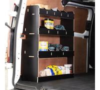 VANIFY Van Racking compatible with a Ford Transit Custom L1 (SWB) 2012+ Passenger Side HEXABOARD Van Rack