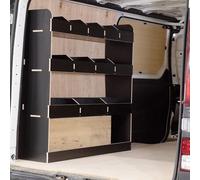 VANIFY Van Racking compatible with a Vauxhall Vivaro L2 (LWB) 2014-19 Passenger Side HEXABOARD Van Rack