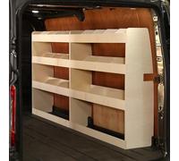 VANIFY Van Racking to fit a Ford Transit Custom L2 (LWB) 2012+ Full Driver Side Van Racks