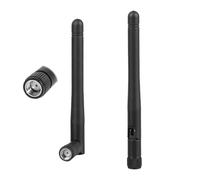 Vaniika RP-SMA WiFi Antenna, 2pcs WiFi Aerial 2.4GHz 5GHz 5.8GHz 3dBi, MIMO Male Dual Band External Connector for Wireless Routers, Security Cameras, and Network Devices