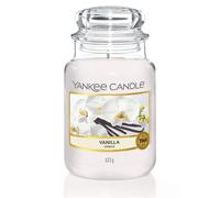 Yankee Candle Scented Large Jar Vanilla 110-150 Hours 623g 10.7cm x 16.8cm