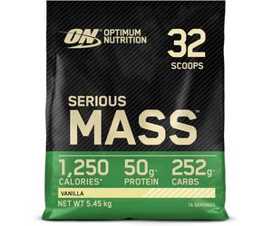 (Vanilla, 5.44kg) Optimum Nutrition Serious Mass